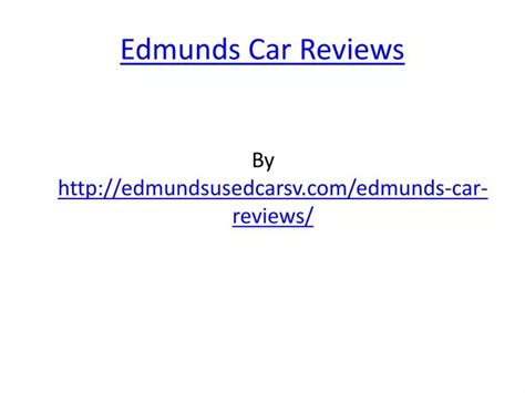 edmunds car review|Car Forums at Edmunds.com